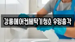강릉에어컨세탁기청소 우렁총각
