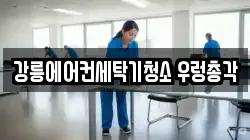 강릉에어컨세탁기청소 우렁총각