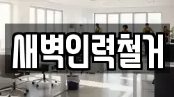 새벽인력철거