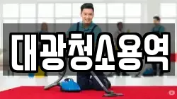 대광청소용역