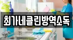 최가네클린방역소독