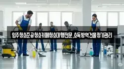 입주청소준공청소카페청소대행전문,소독방역건물정기관리