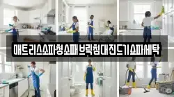 매트리스소파청소패브릭침대진드기쇼파세탁