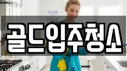 골드입주청소