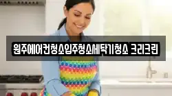 원주에어컨청소입주청소세탁기청소 크리크린