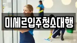 미세르입주청소대행
