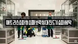 매트리스소파청소패브릭침대진드기쇼파세탁