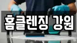 홈클렌징 강원