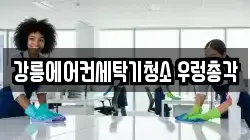 강릉에어컨세탁기청소 우렁총각