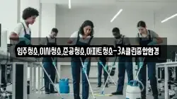 입주청소,이사청소,준공청소,아파트청소-3A클린종합환경