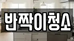 반짝이청소