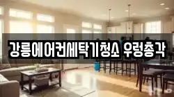 강릉에어컨세탁기청소 우렁총각