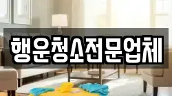 행운청소전문업체