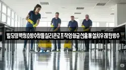 빌딩외벽청소방수창틀실리콘로프작업슁글선홈통설치우레탄방수