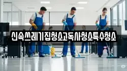 신속쓰레기집청소고독사청소특수청소