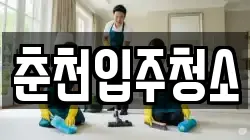 춘천입주청소