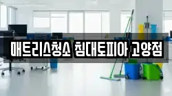 매트리스청소 침대토피아 고양점