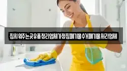 집치워주는곳유품정리업체가정집폐기물수거폐기물처리업체