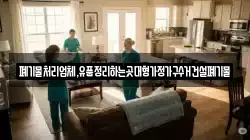 폐기물처리업체,유품정리하는곳대형가정가구수거건설폐기물