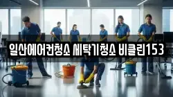 일산에어컨청소 세탁기청소 비클린153