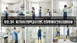 삼성,대우,캐리어시스템벽걸이스탠드천장형에어컨청소업체비용
