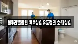 블루라벨클린 특수청소 유품정리 화재청소