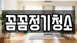 꼼꼼정기청소