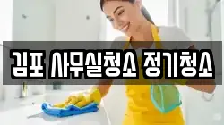 김포 사무실청소 정기청소