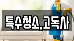 특수청소,고독사