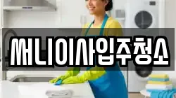 써니이사입주청소