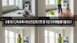 유품정리고독사특수청소빈집정리쓰레기집가정생활폐기물처리