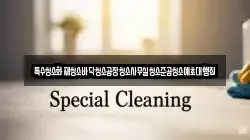 특수청소화재청소바닥청소공장청소사무실청소준공청소예초대행집