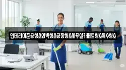 인테리어준공청소외벽청소공장청소사무실카페트청소특수청소