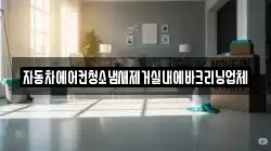 자동차에어컨청소냄새제거실내에바크리닝업체