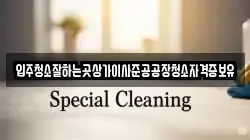 입주청소잘하는곳상가이사준공공장청소자격증보유