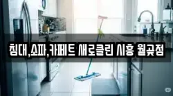 침대,소파,카페트 새로클린 시흥 월곶점