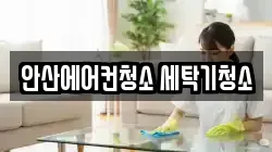 안산에어컨청소 세탁기청소