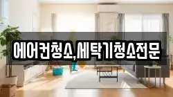 에어컨청소,세탁기청소전문