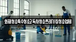 화재청소특수청소고독사청소쓰레기집청소업체