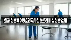 화재청소특수청소고독사청소쓰레기집청소업체