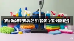 고독사청소유품정리특수청소쓰레기집고양이강아지악취제거전문