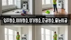 입주청소,이사청소,상가청소,준공청소,줄눈시공