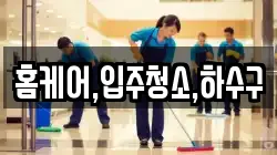 홈케어,입주청소,하수구