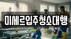 미세르입주청소대행