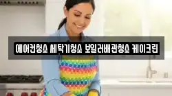 에어컨청소 세탁기청소 보일러배관청소 케이크린