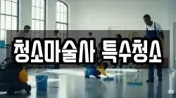 청소마술사 특수청소