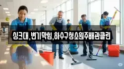 싱크대,변기막힘,하수구청소원주배관클린