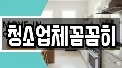 청소업체꼼꼼히