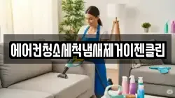 에어컨청소세척냄새제거이젠클린