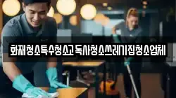 화재청소특수청소고독사청소쓰레기집청소업체